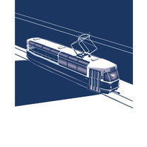 T3 Coupé - Art print inspired by the iconic Prague tram