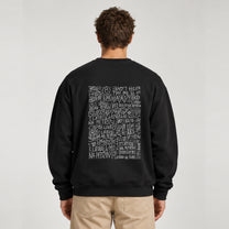 Lift Me Up – Men’s Black Petřín Funicular Sweatshirt